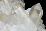 Large, Wide Quartz Crystal Cluster - Brazil #121414-3